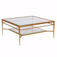 Picture of Delphi Cocktail Table--Gold Leaf