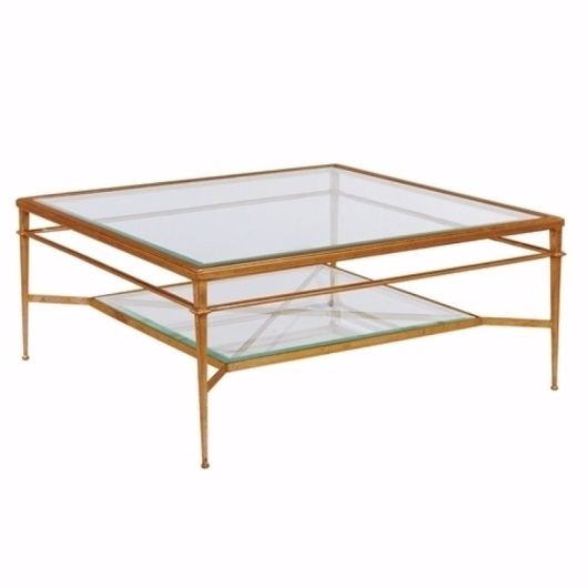 Picture of Delphi Cocktail Table--Gold Leaf