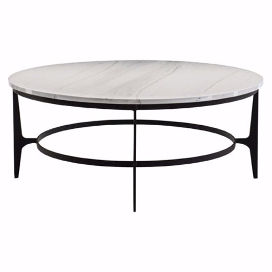Picture of Lucerne Round Metal Cocktail Table