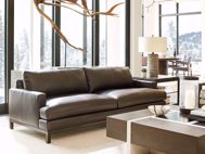 Picture of Horizon Leather Sofa-Dark Brown