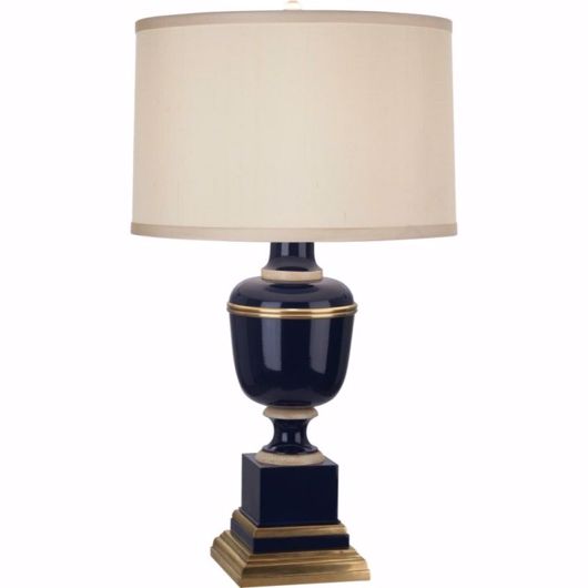 Picture of Tole Accent Lamp - Cobalt