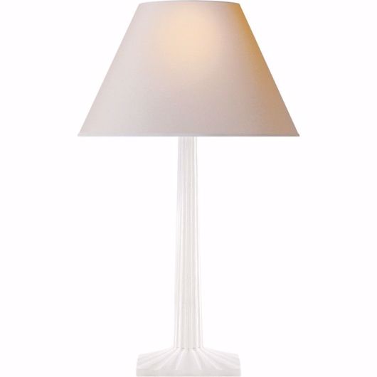Picture of Grecian Table Lamp - Plaster White