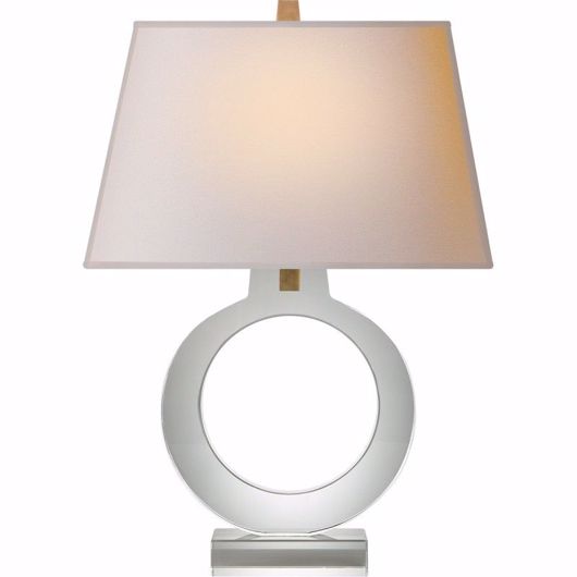 Picture of Ring Form--Large Table Lamp - Crystal