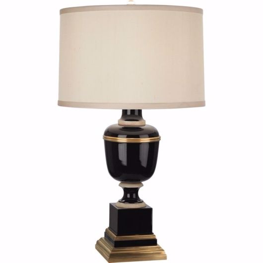 Picture of Tole Accent Lamp - Black