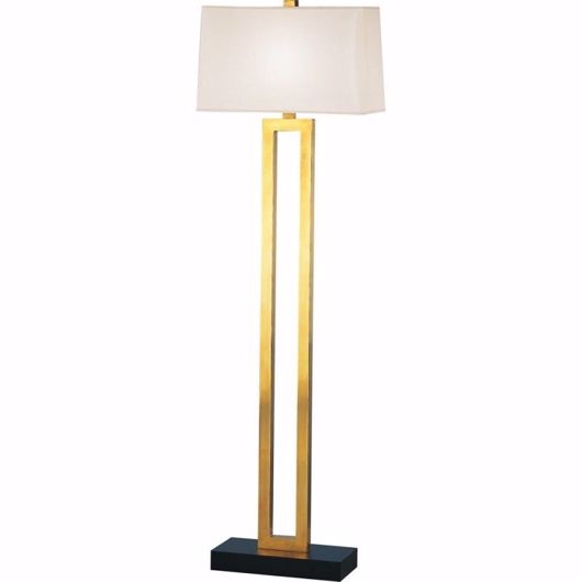 Picture of Metro Floor Lamp-Brass