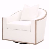 Picture of Paxton Swivel Club Chair- Pearl