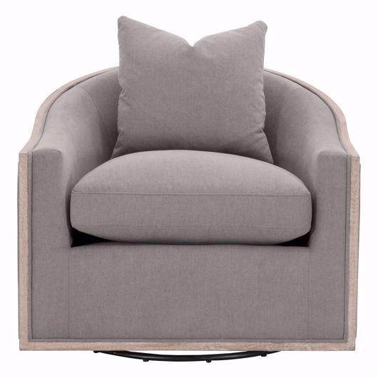 Picture of Paxton Swivel Club Chair- Slate