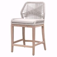 Picture of Loom Outdoor Counter Stool- Taupe