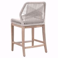 Picture of Loom Outdoor Counter Stool- Taupe