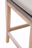 Picture of Loom Outdoor Counter Stool- Platinum