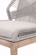 Picture of Loom Outdoor Side Chair-Taupe