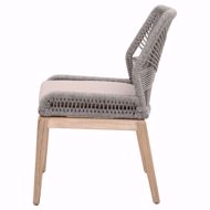 Picture of Loom Outdoor Side Chair-Platinum