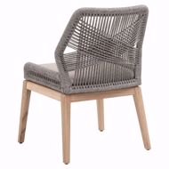 Picture of Loom Outdoor Side Chair-Platinum