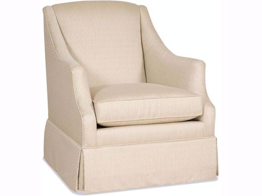 Picture of Klein Swivel Glider Club Chair--Skirted