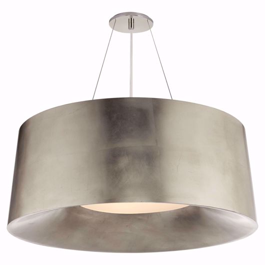 Picture of Halo Hanging Shade-Burnished Silver Leaf
