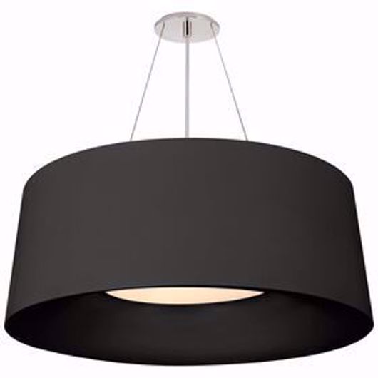 Picture of Halo Hanging Shade-Matte Black