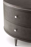 Picture of Eli Oval Nightstand- Tempest